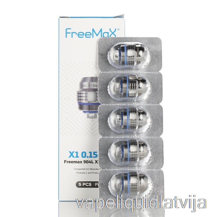 Freemax Maxluke 904l X Rezerves Spoles 0.15ohm 904l X1 Viena Tīkla Spoles Vape šķidrums